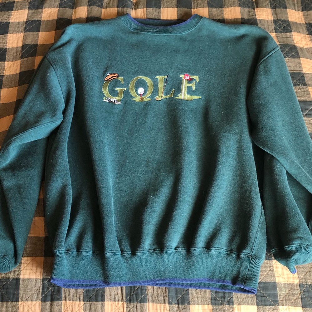 [SOLD] Vintage golf crewneck sweatshirt